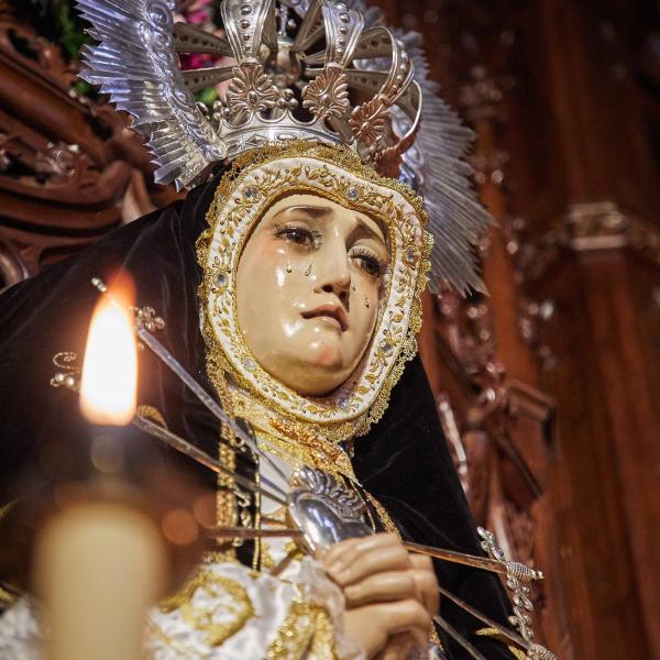 15-09-2020 - Eucaristía en la parroquia de Santa Cruz por el 430 aniversario de la Real Congregación de Esclavos de María Santísima de los Siete Dolores