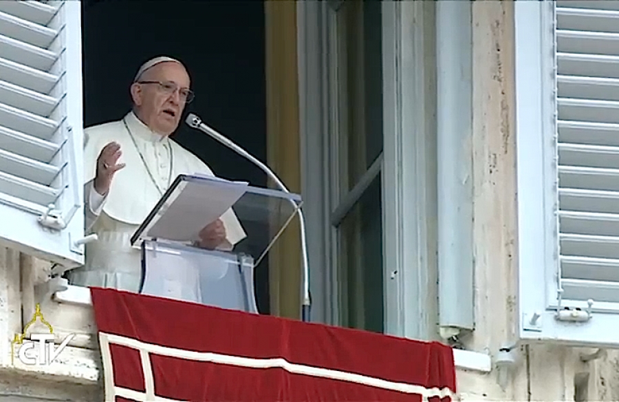 El Santo Padre en el ángelus: ‘¡Nunca es demasiado tarde para convertirse!’