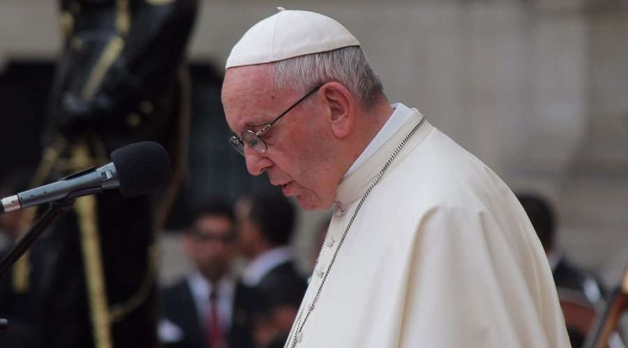 El Papa pide trabajar unidos para derrotar el virus de la corrupción