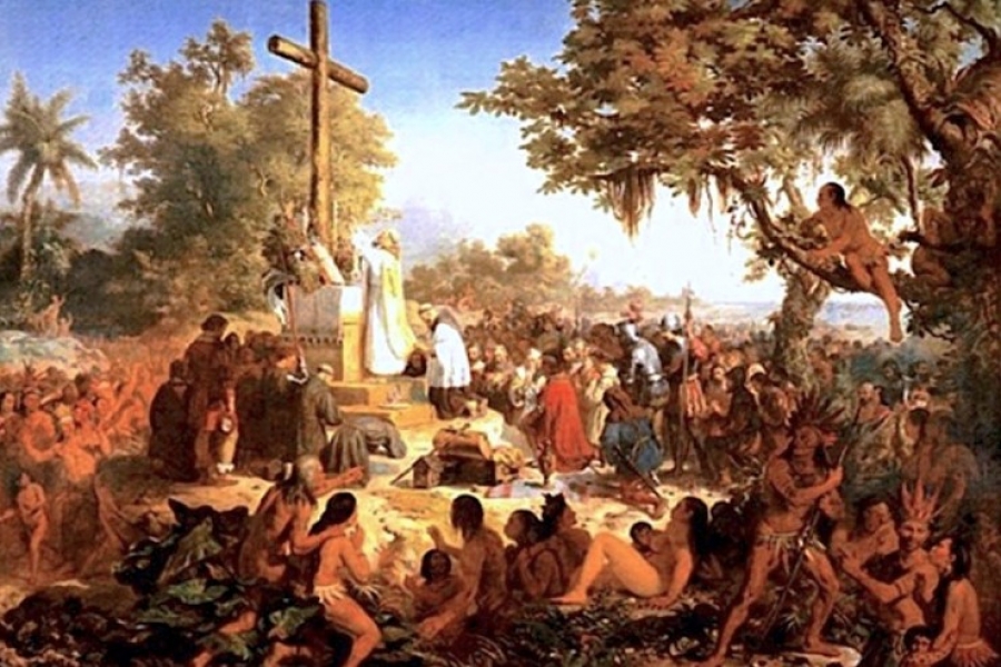 Hace 516 años fue la primera misa en Brasil