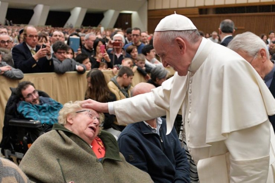 El Papa a Capodarco: &#039;La inclusión de los más débiles indica la calidad de vida de una sociedad&#039;