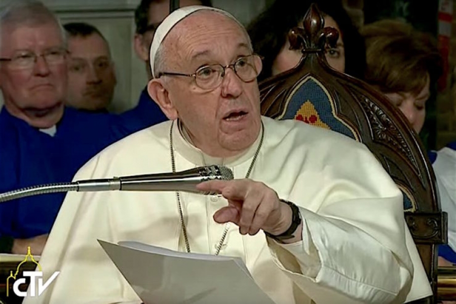 Los anglicanos preguntan, el obispo de Roma responde: &#039;el ecumenismo se hace caminando&#039;