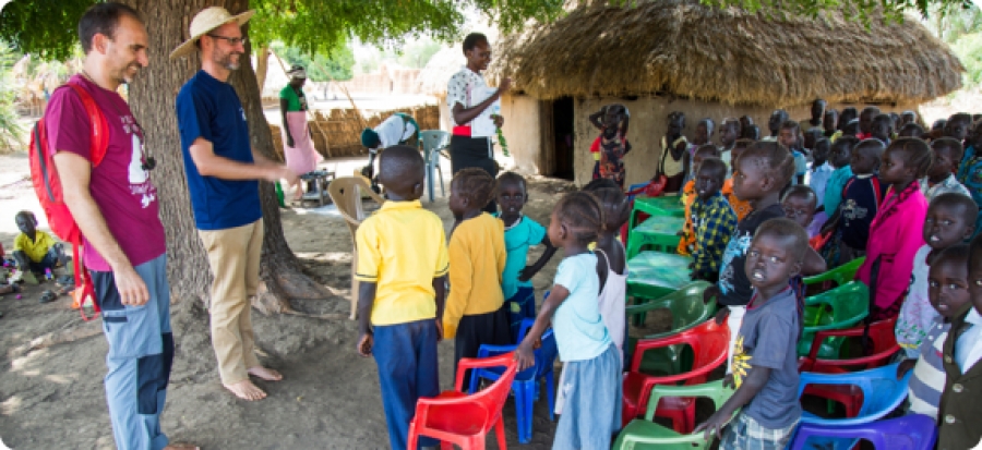 Proyectos educativos en Sudán del Sur de la mano de dos jesuitas