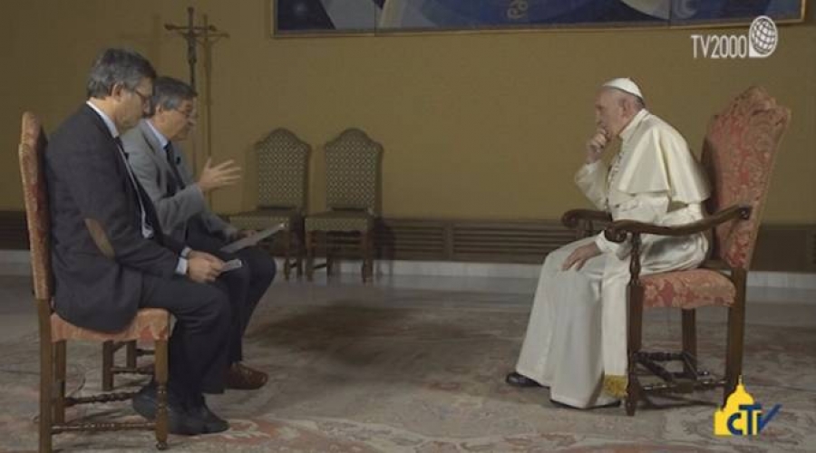 Nueva entrevista del Papa con TV2000 sobre el Año de la Misericordia