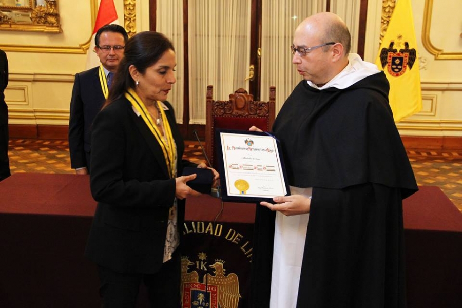 Reconocimiento a la influencia de los dominicos en la construcción del Perú