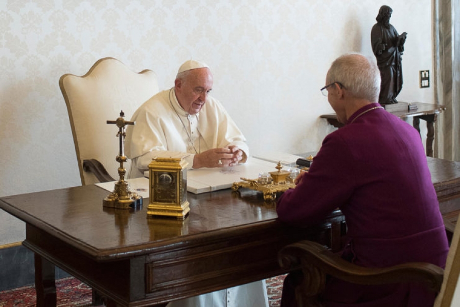 El Papa a los anglicanos: «No cansarnos nunca de pedir al Señor el don de la unidad»