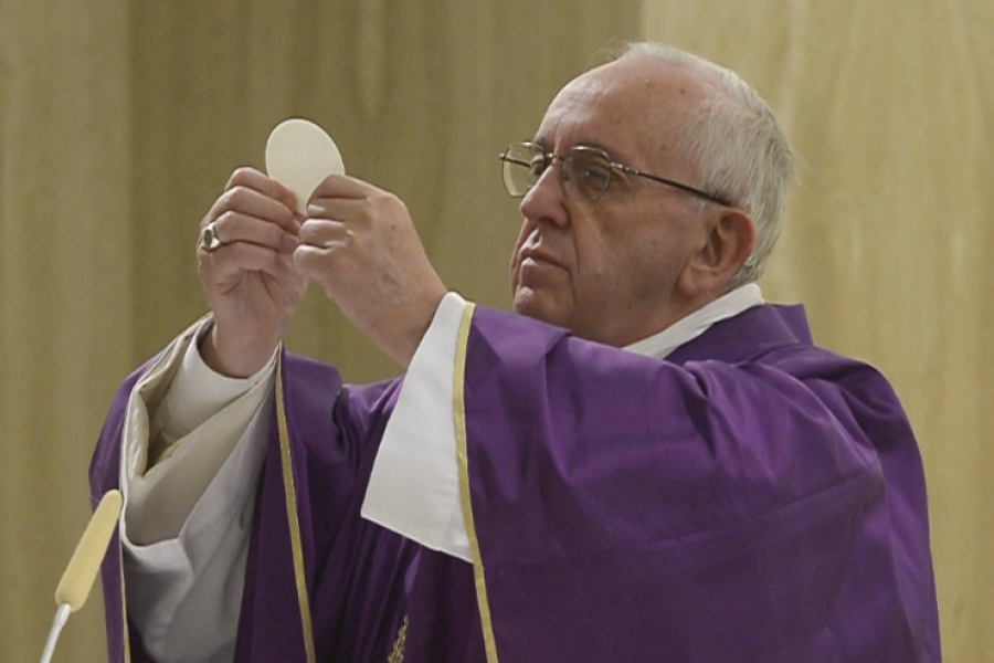 Francisco en Santa Marta: ‘La salvación de Dios no sigue nuestros esquemas’