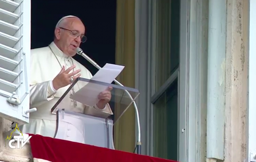Texto completo del papa Francisco en el ángelus