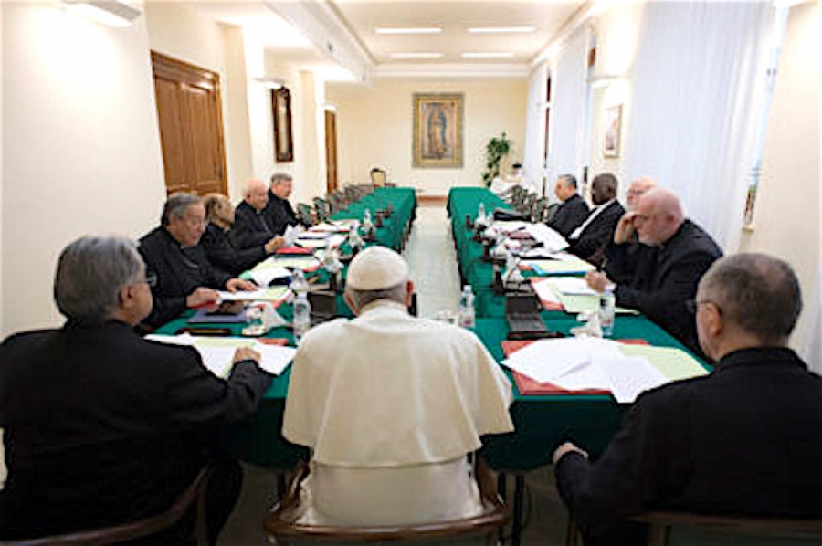 Comienza la XX º Reunión del Papa con el consejo de los nueve cardenales