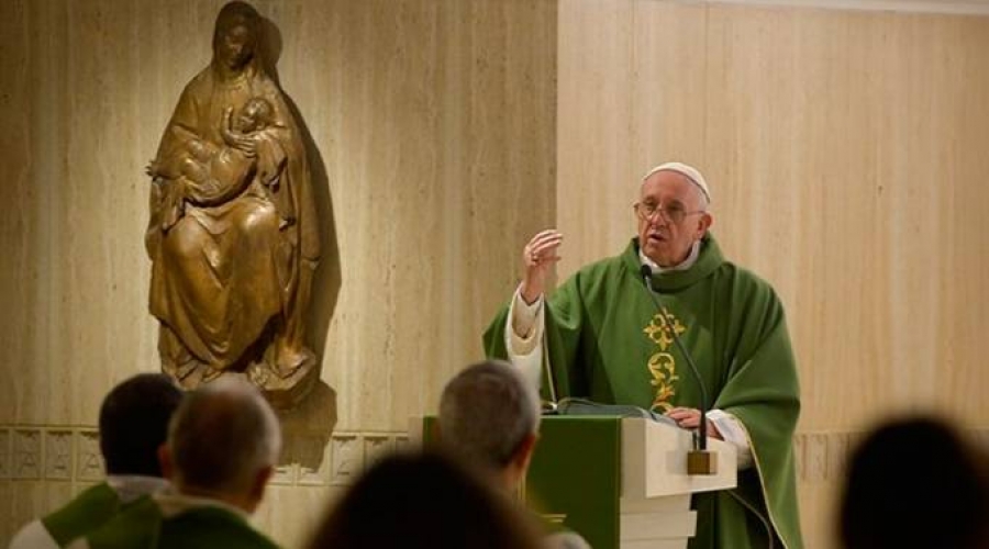 Francisco en Santa Marta: ‘La mejor herencia que dejamos es la fe’