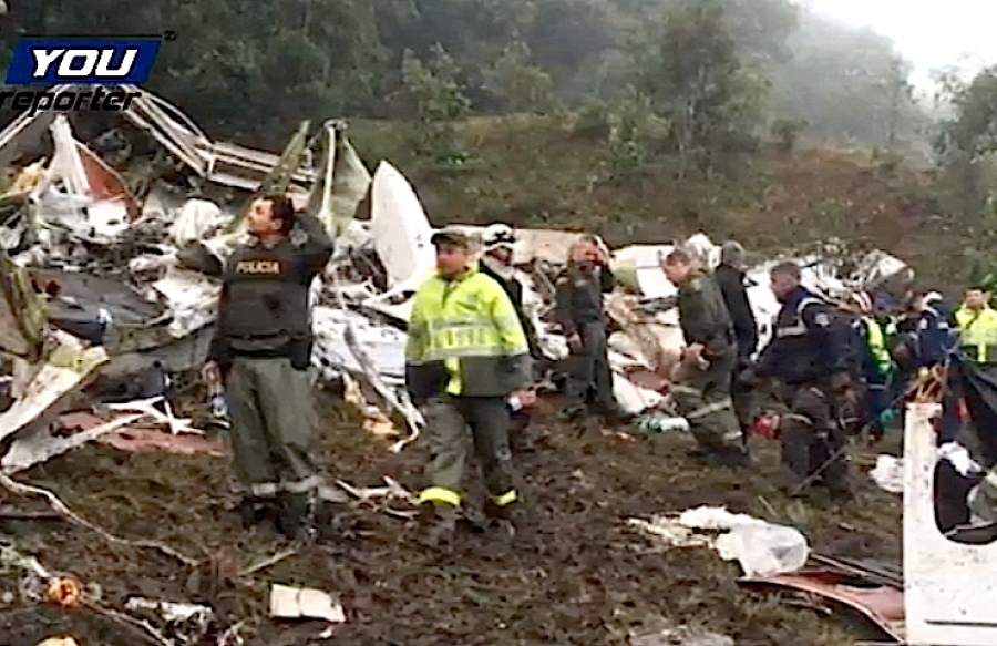 Pésame del Papa por el accidente aéreo en Colombia