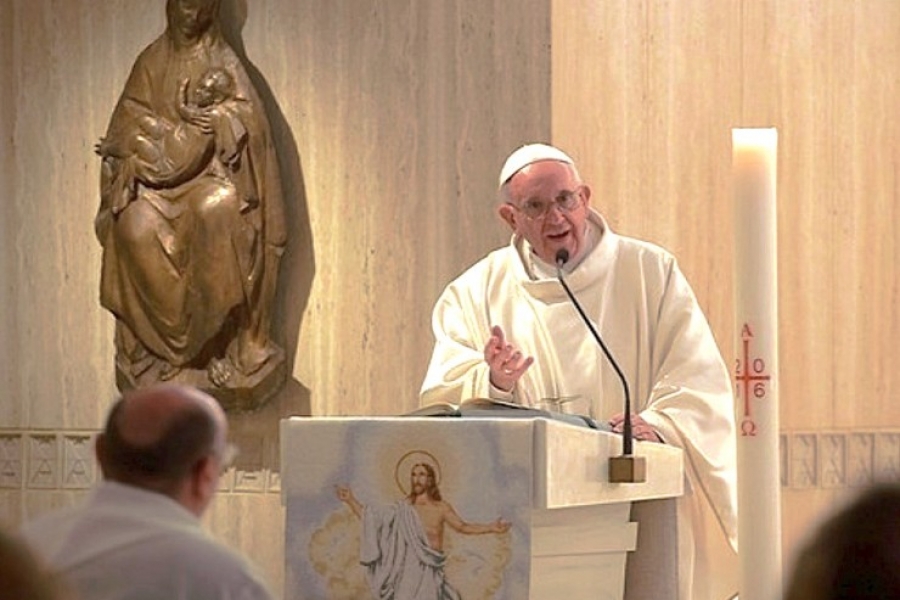 El Papa en Santa Marta: &#039;La paz en el mundo empieza en la familia, el barrio y el trabajo&#039;