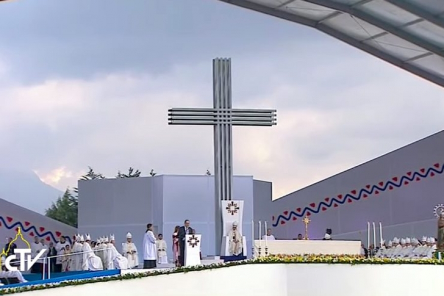 Misa del Papa en Bogotá: «Jesús nos invita a ir mar adentro»