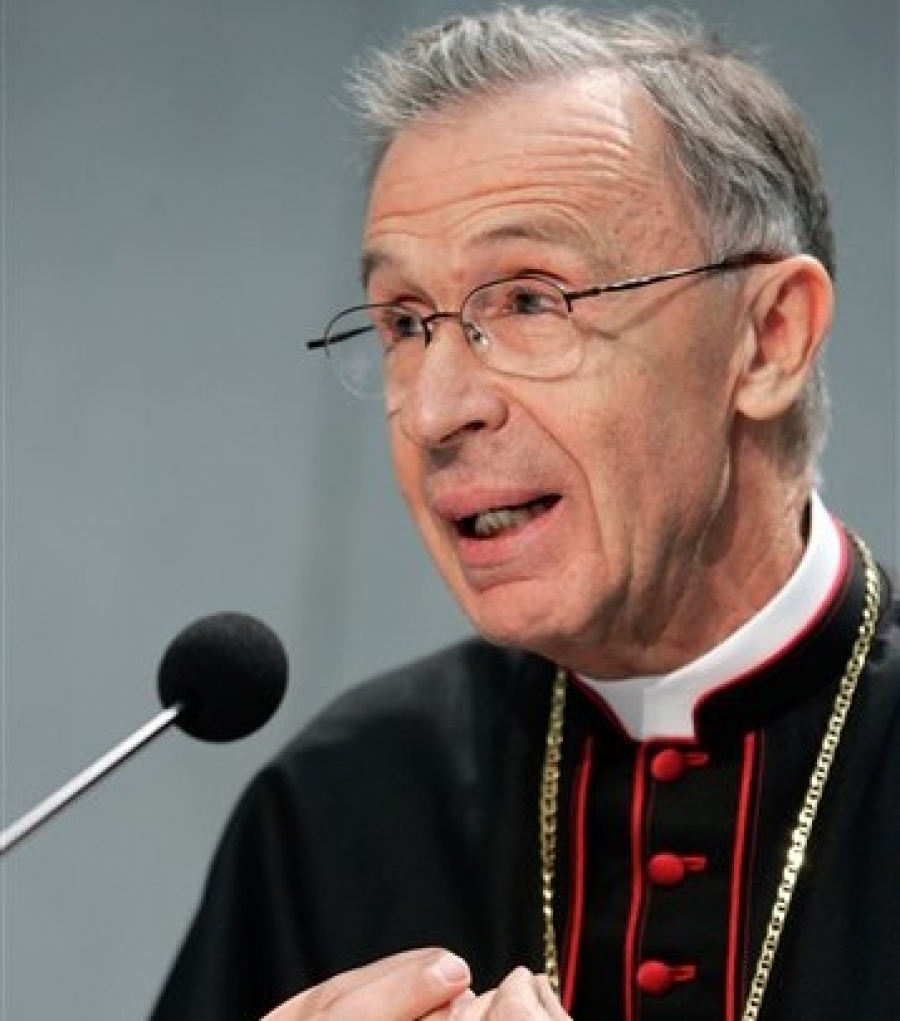 Nabil el-Khoury y el padre Mario de França Miranda, premio Ratzinger 2015