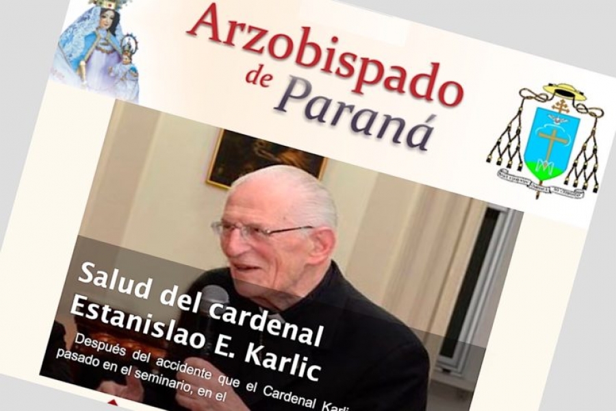 El Pontífice indica por teléfono su cercanía al anciano cardenal Karlic