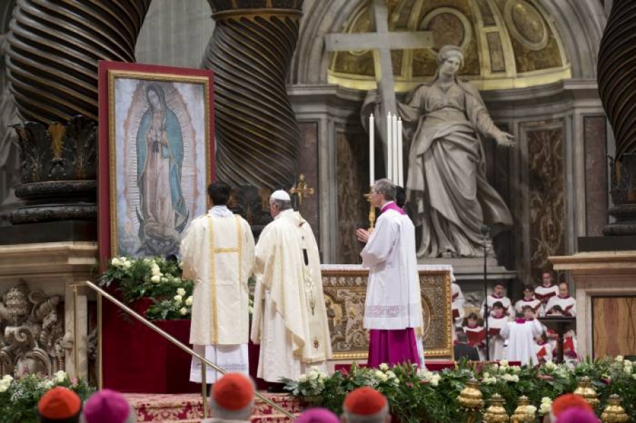 Misa en la basílica de Guadalupe: Dios despierta la esperanza de los descartados