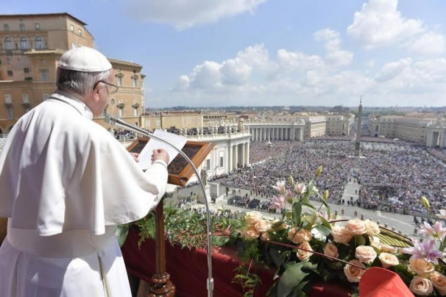 Mensaje del Papa Francisco Urbi et Orbi