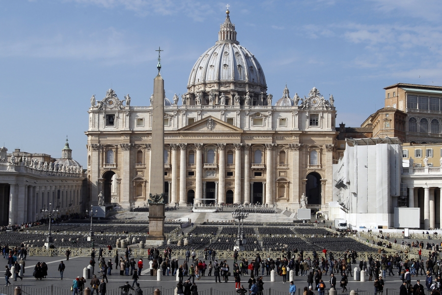 Calendario de las celebraciones presididas por el Papa – Diciembre 2016 a Enero 2017
