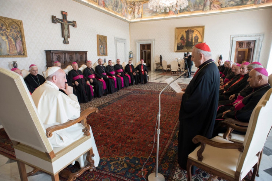 Iglesia Caldea: El Papa exhortó a los pastores a ser «constructores de unidad»