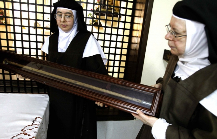 El Papa recibe este miércoles el bastón de santa Teresa de Ávila