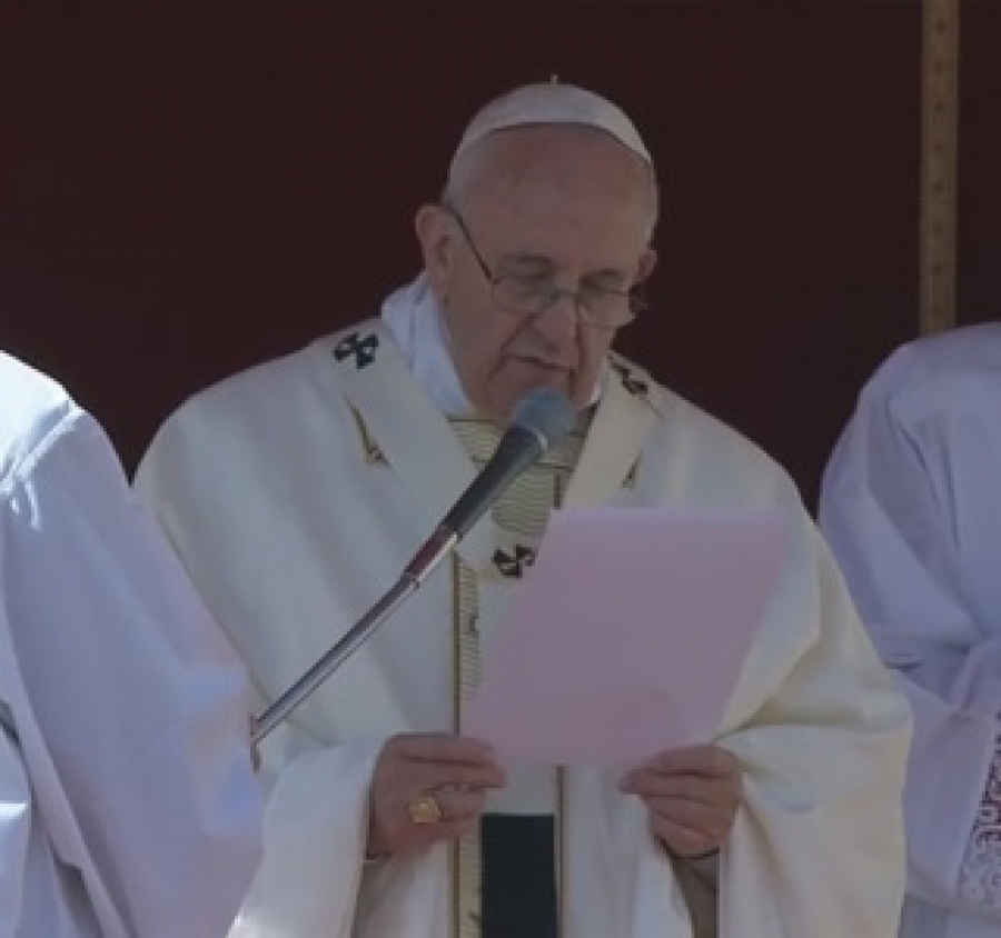 Francisco en el Ángelus: &#039;Es decisivo que se logre la paz en Tierra Santa&#039;