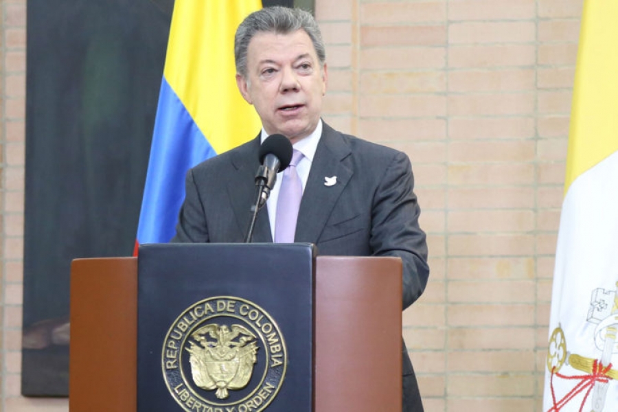 El presidente de Colombia: &#039;Recibiremos al Santo Padre con los brazos abiertos&#039;