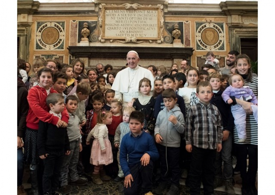 A la comunidad de Nomadelfia: el Papa les pide alimentar el diálogo generacional