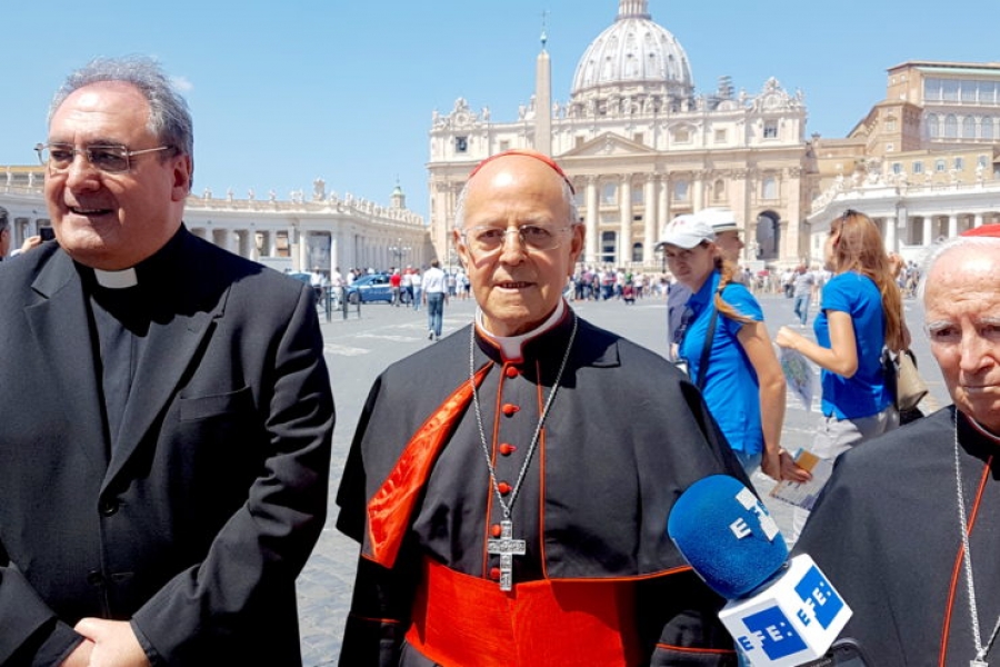 El Papa recibe a la presidencia de la Conferencia Episcopal Española