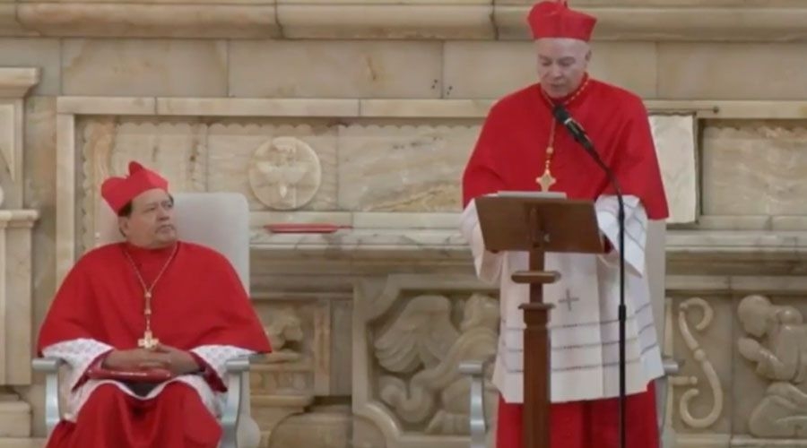 Cardenal Aguiar Retes toma posesión como nuevo arzobispo de México