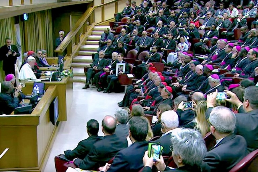 El Santo Padre: &#039;Solo la integración entre los pueblos puede dar un futuro de paz y de esperanza&#039;