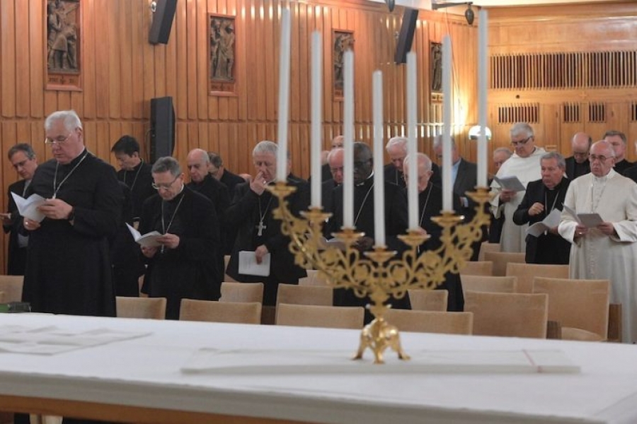 Meditaciones de cuaresma ante el Papa: &#039;¿Escucho la voz del Señor, que habla con humildad?&#039;