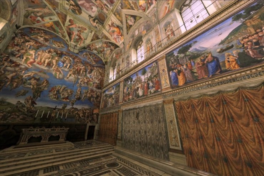 Inauguran en México una réplica de la Capilla Sixtina