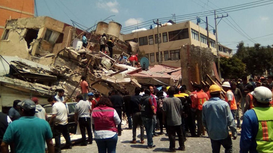 México: Cáritas se moviliza para socorrer a las víctimas del sismo que ayer golpeó Morelos, Puebla y México DF