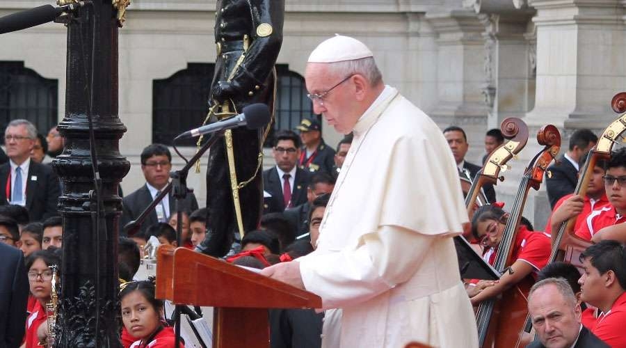 Discurso del Papa Francisco a las autoridades civiles en Perú