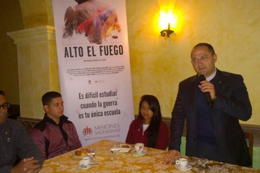 Los salesianos presentan en un documental el drama de los niños soldado