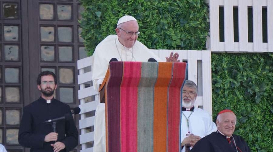 Esta es la «contraseña» de vida que el Papa propuso a los jóvenes en Chile