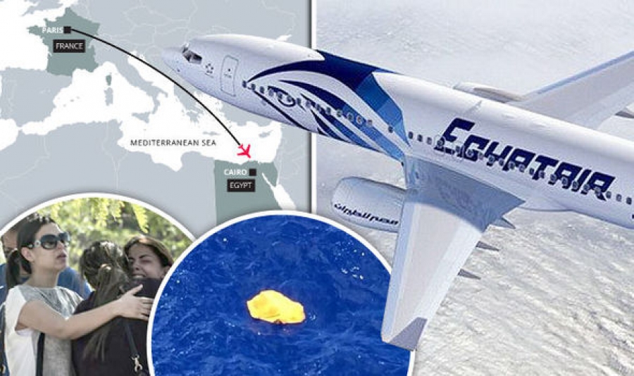 El Papa reza por las víctimas del accidente aéreo de EgyptAir