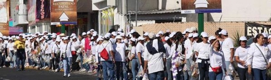 Masiva respuesta de voluntarios en México para visita del Papa Francisco