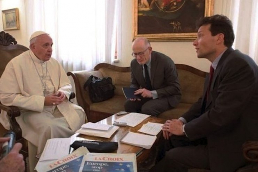 Entrevista de La Croix al Papa: Islamismo, inmigración, integración y terrorismo