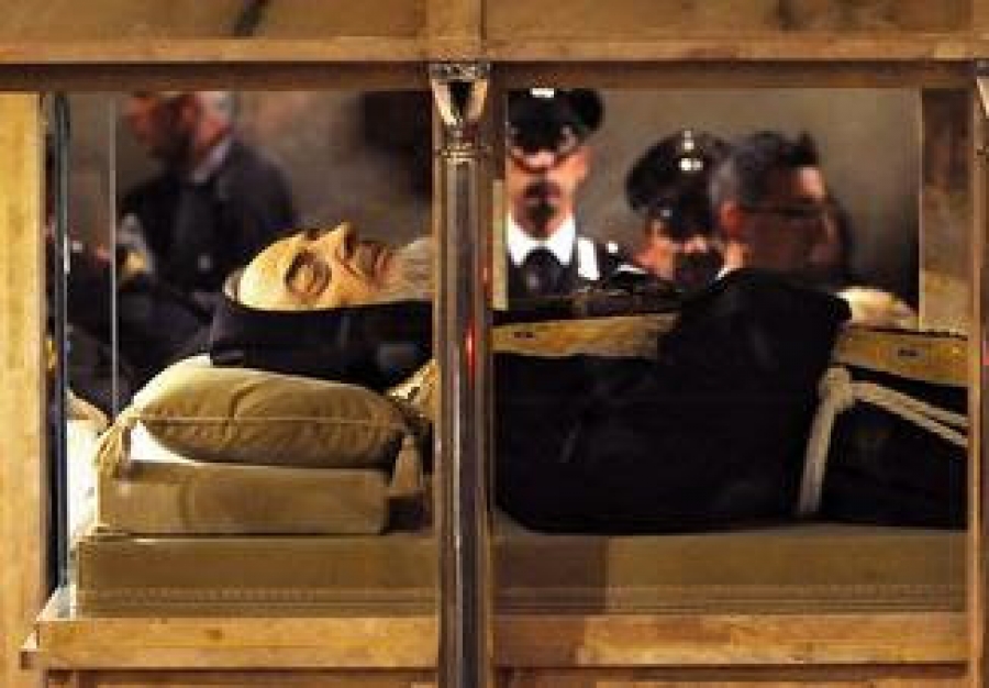 Padre Pío ya está en Roma por el Año de la Misericordia
