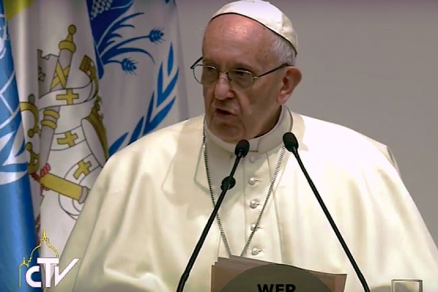 El Santo Padre pide al PMA desburocratizar el hambre y darle rostro humano