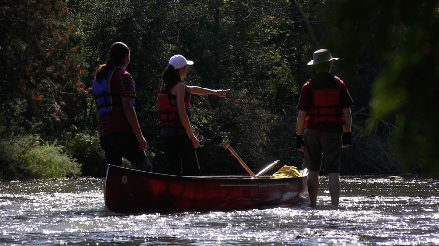 Los jesuitas peregrinan en Canoa: un camino a la reconciliación en Canadá