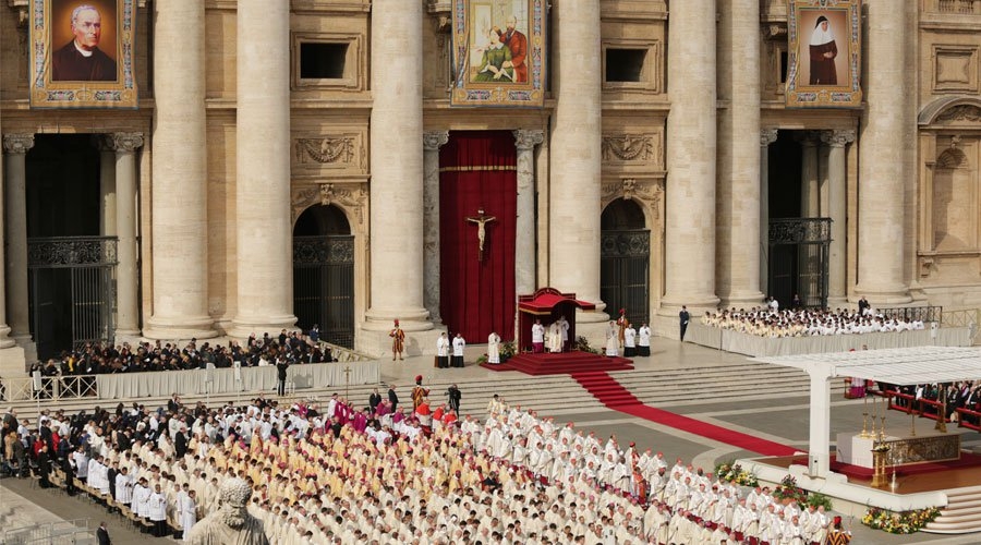Canonización de cuatro nuevos santos