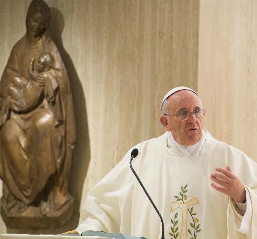 Francisco en Santa Marta: «Dios nos ama sin medida y sale a buscarnos»