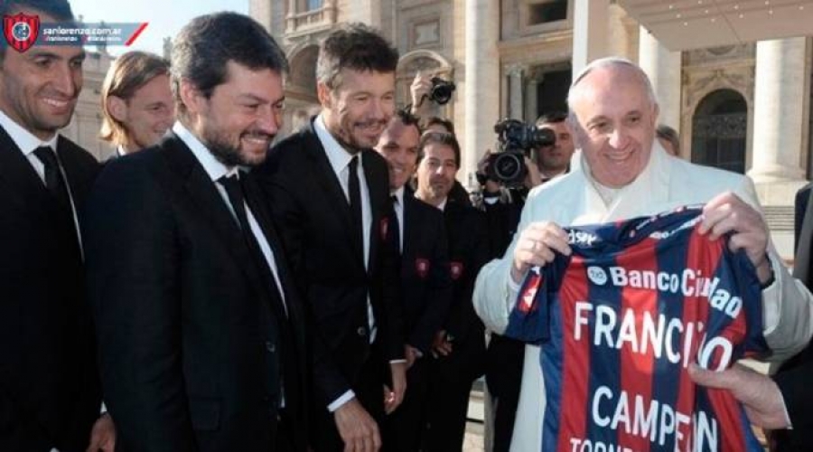 San Lorenzo, el equipo del Papa Francisco, jugará amistoso con la Roma en Italia