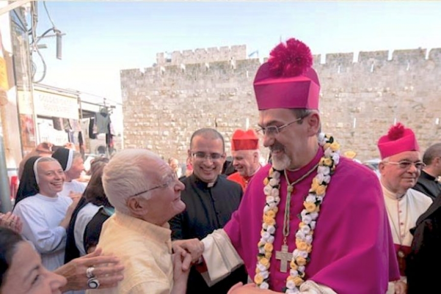 El obispo Pizzaballa regresa a Jerusalén