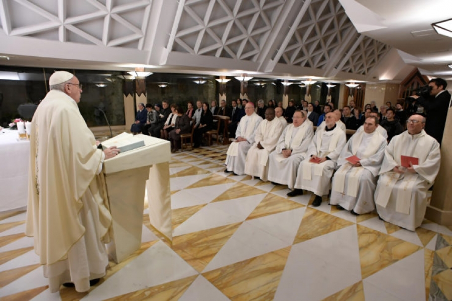 El Papa en Santa Marta: Cuando el Señor me llama, ¿respondo &#039;aquí estoy&#039;?