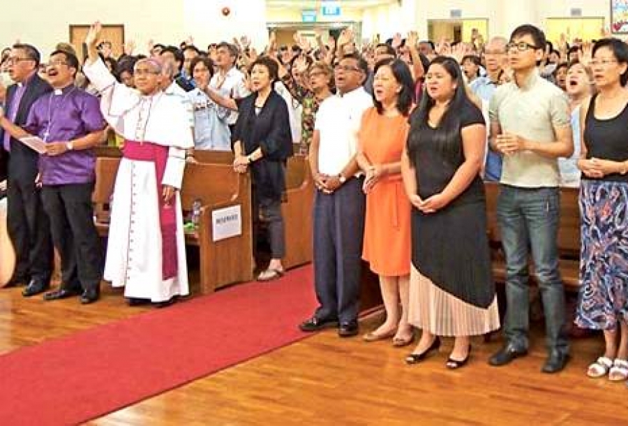 1000 nuevos católicos en Singapur esta Pascua