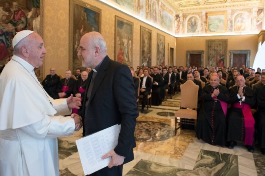 El Papa a los seminaristas de Posillipo: &#039;Para ser hombres de discernimiento se necesita coraje&#039;