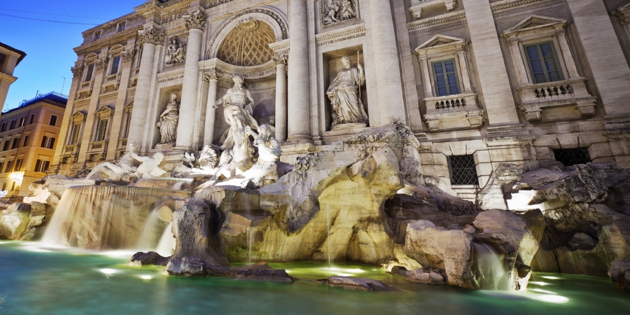 Famosa Fontana di Trevi en Roma se teñirá de rojo por mártires cristianos